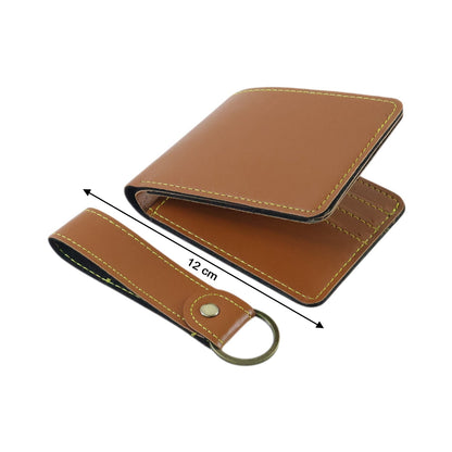 2 in 1 Men‰۪s Wallet with Keychain Holder