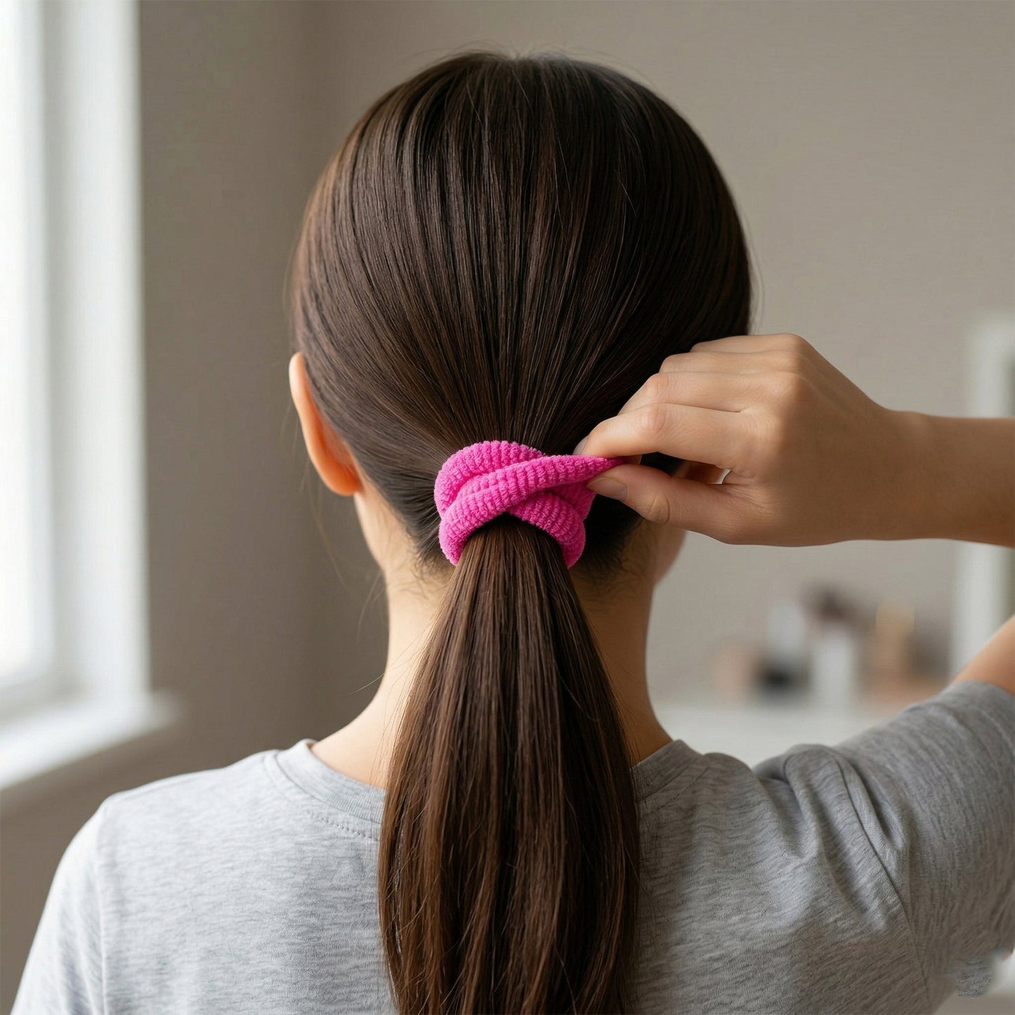 Soft Elastic Hair Bands 35 Pc Set ‰ÛÒ Stretchable No Damage Hair Ties