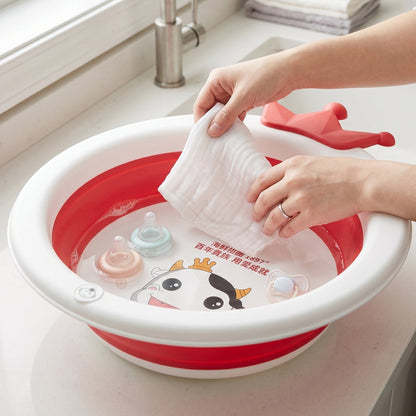 Baby Bathtub with Non-Slip Base ‰ÛÒ Safe and Comfortable Infant Bathtub